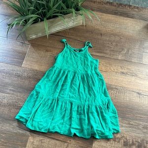🌟HOST PICK🌟 Green summer dress girls sz 5